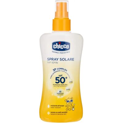 Chicco Sun SPF 50+ Crema Solare - Protezione solare bambini Chicco Sun SPF 50+ Crema Solare - Protezione solare bambini