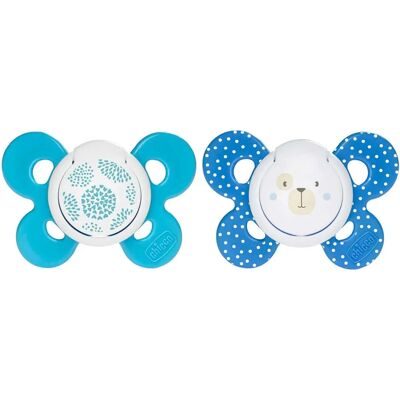 Chicco Schnuller 6-16 Monate Physio Comfort Silicone 2er Pack Chicco Schnuller 6-16 Monate Physio Comfort Silicone 2er Pack