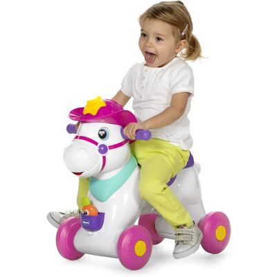 Chicco 07907-10 giocattolo dondolo / a cavalcabile - Giocattolo da corsa Chicco 07907-10 giocattolo dondolo / a cavalcabile - Giocattolo da corsa