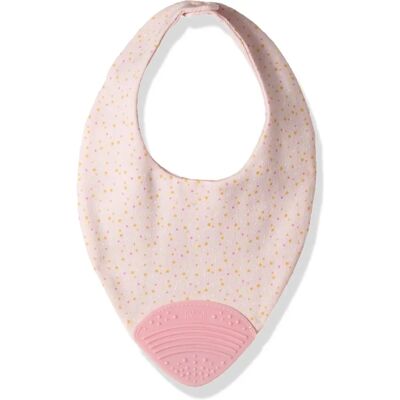 Chicco Babero con Anillo de Dentición Gummy Rosa - Anillo de Dentición Chicco Babero con Anillo de Dentición Gummy Rosa - Anillo de Dentición
