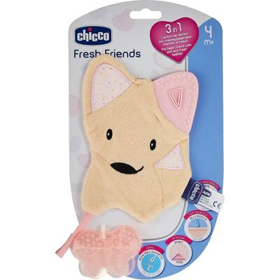 Chicco Fresh Friends Mordedor Rosa - Juguete de dentición Chicco Fresh Friends Mordedor Rosa - Juguete de dentición
