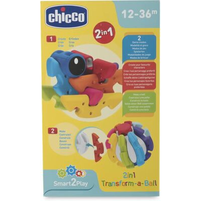 Chicco 09374-00 Jouet Antistress - Construction et Roulement 2 en 1 - Sûr & Éco+ - Publicité Chicco 09374-00 Jouet Antistress - Construction et Roulement 2 en 1 - Sûr & Éco+ - Publicité