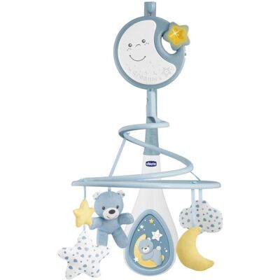Chicco Móvil para Bebés - Next2Dreams, Azul/Blanco, Modelo 07627-20 Chicco Móvil para Bebés - Next2Dreams, Azul/Blanco, Modelo 07627-20