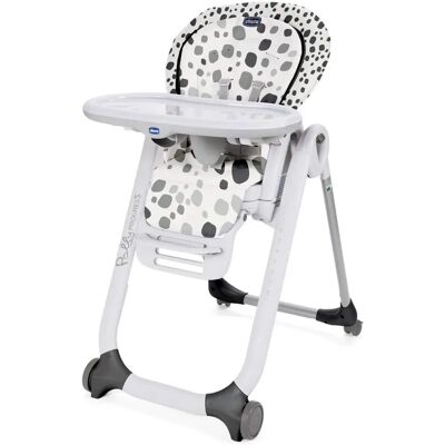 Chicco Polly Progress Hoge Stoel - Antraciet - 5-in-1 Chicco Polly Progress Hoge Stoel - Antraciet - 5-in-1