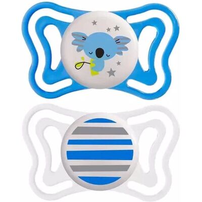 Chicco Succhietto Physio Light Blu 6-16M - Succhietto Chicco Succhietto Physio Light Blu 6-16M - Succhietto