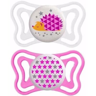 Succhietto Chicco Physio Light Rosa - Ortodontico, Silicone, 16-36M - Cura del Bambino Succhietto Chicco Physio Light Rosa - Ortodontico, Silicone, 16-36M - Cura del Bambino