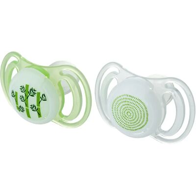 Neo Baby Maxi Glow Anatômico de Silicone Verde - Chupeta Neo Baby Maxi Glow Anatômico de Silicone Verde - Chupeta