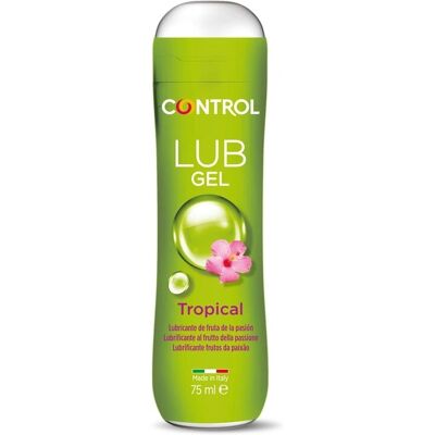 Gel Lubrificante Tropical Control - 75ml a Base d'Acqua Gel Lubrificante Tropical Control - 75ml a Base d'Acqua