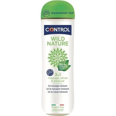 Control Wild Nature 3-w-1 Nawilżający Żel do Masażu - Żel do Masażu Control Wild Nature 3-w-1 Nawilżający Żel do Masażu - Żel do Masażu