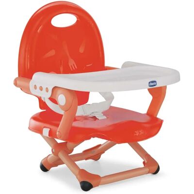 Chicco Poppy Red podwyższacz - od 6 miesięcy do 3 lat - Przenośny Chicco Poppy Red podwyższacz - od 6 miesięcy do 3 lat - Przenośny