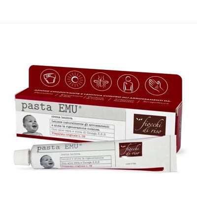 Artsana Fiocchi di Riso Pasta Emu Crème Bébé - Apaisante & Régénérante - Publicité Artsana Fiocchi di Riso Pasta Emu Crème Bébé - Apaisante & Régénérante - Publicité