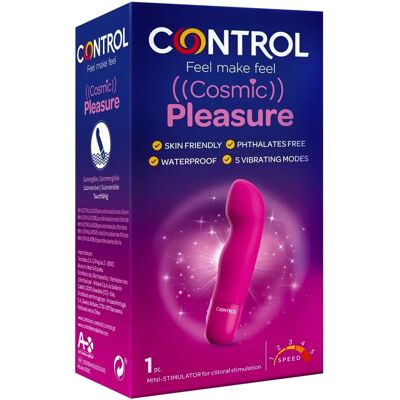 Control Cosmic Pleasure Mini Stimulator - Wibracje, Wodoodporny, Ładowany Control Cosmic Pleasure Mini Stimulator - Wibracje, Wodoodporny, Ładowany