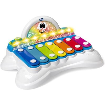 Giocattolo musicale arcobaleno Chicco 09819-00 - Xilofono per bambini Giocattolo musicale arcobaleno Chicco 09819-00 - Xilofono per bambini