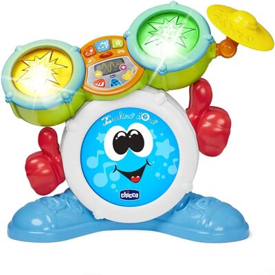 Chicco 09820-00 Set di batteria per bambini con luci e musica - Batteria per bambini Chicco 09820-00 Set di batteria per bambini con luci e musica - Batteria per bambini
