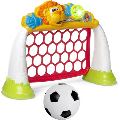 Set di calcio giocattolo Chicco Attivo/Abilità - Porta calcio elettronica per bambini Set di calcio giocattolo Chicco Attivo/Abilità - Porta calcio elettronica per bambini