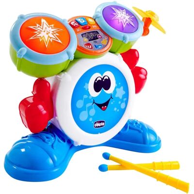 Chicco Rocky der Trommel - Sicheres interaktives Spielzeug für 1-4 Jahre Chicco Rocky der Trommel - Sicheres interaktives Spielzeug für 1-4 Jahre