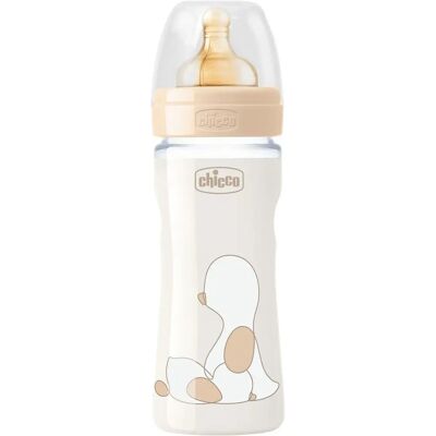 Biberon in Vetro Neutro Chicco, 240ml - Biberon Biberon in Vetro Neutro Chicco, 240ml - Biberon