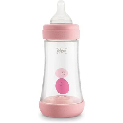 Chicco Perfetto 5 Biberon Biofunzionale - 240ml Rosa Chicco Perfetto 5 Biberon Biofunzionale - 240ml Rosa