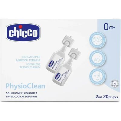 Soluzione fisiologica Chicco Physioclean - Igiene nasale e oculare Soluzione fisiologica Chicco Physioclean - Igiene nasale e oculare
