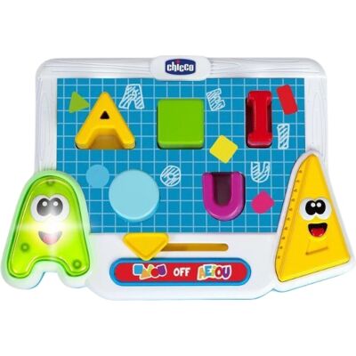 Chicco Edu4You Aprende Formas & Vogais - Brinquedo Educativo Chicco Edu4You Aprende Formas & Vogais - Brinquedo Educativo