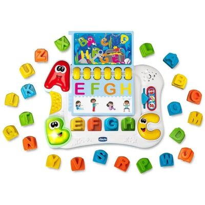 Chicco EDU Wesoły alfabet Say & Show - Zabawka edukacyjna Chicco EDU Wesoły alfabet Say & Show - Zabawka edukacyjna