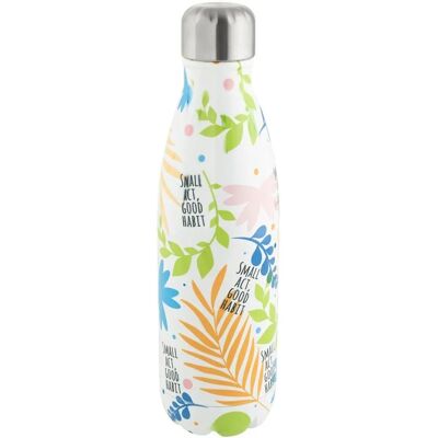 Garrafa de água Chicco - 500ml - Isolada em aço inoxidável, reutilizável para crianças Garrafa de água Chicco - 500ml - Isolada em aço inoxidável, reutilizável para crianças