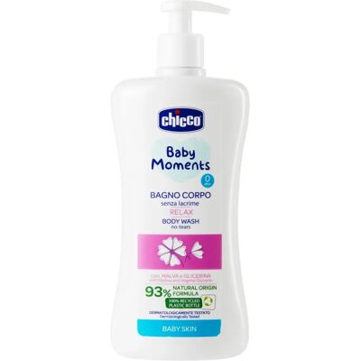Chicco Baby Moments Relax Sampon és Tusfürdő - Baba Chicco Baby Moments Relax Sampon és Tusfürdő - Baba