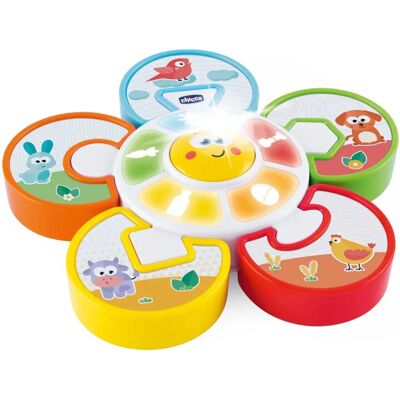 Chicco Första Elektroniska Pussel - Gissa Djur - Pusslelek Chicco Första Elektroniska Pussel - Gissa Djur - Pusslelek