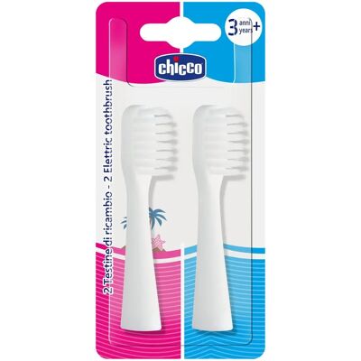 Chicco White Electric Toothbrush Head - Toothbrush Head Chicco White Electric Toothbrush Head - Toothbrush Head