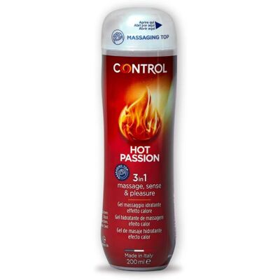 Control Márka 3-in-1 Forró Szenvedély Gél - Személyes Masszázs 200ml Control Márka 3-in-1 Forró Szenvedély Gél - Személyes Masszázs 200ml
