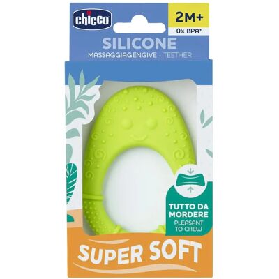 Chicco All Soft Lime Avocado Baby Beißring 2m+ - Beißring Chicco All Soft Lime Avocado Baby Beißring 2m+ - Beißring