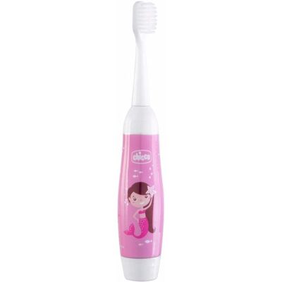 Spazzolino elettrico Chicco rosa - Per bambini 3+ - Cura personale Spazzolino elettrico Chicco rosa - Per bambini 3+ - Cura personale