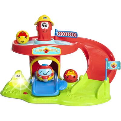 Set stazione dei pompieri Chicco - Elettronico, Manuale, Luci & Suoni Set stazione dei pompieri Chicco - Elettronico, Manuale, Luci & Suoni