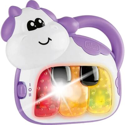 Chicco Interaktives Kuh-Klavier - Bilinguales Spielzeug für 6+ Monate Chicco Interaktives Kuh-Klavier - Bilinguales Spielzeug für 6+ Monate