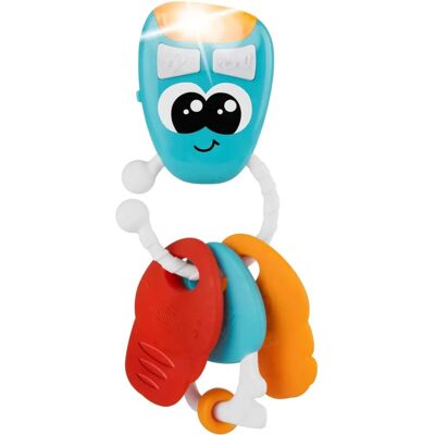 Chicco Elektronische Schlüssel - Blau - Erstes Spielzeug ab 6 Monaten Chicco Elektronische Schlüssel - Blau - Erstes Spielzeug ab 6 Monaten