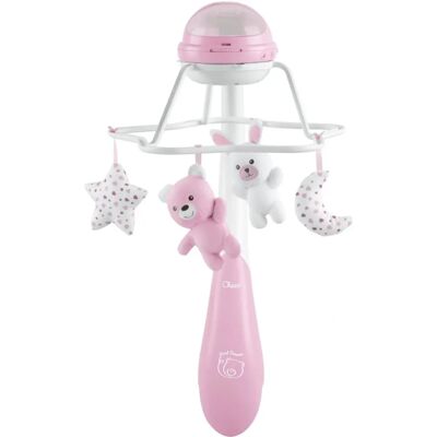 Móbile para bebê arco-íris 3 em 1 com controle remoto - Móbile para bebê Móbile para bebê arco-íris 3 em 1 com controle remoto - Móbile para bebê