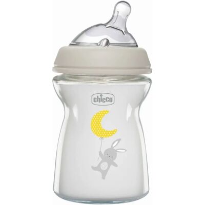 Chicco Natural Feeling Glas Neutral II Babyflasche 250ml Chicco Natural Feeling Glas Neutral II Babyflasche 250ml