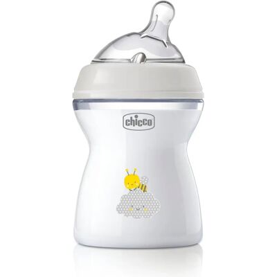 Chicco Natural Feeling Baby PP Flasche Mittelstrom 250ml - Babyflasche Chicco Natural Feeling Baby PP Flasche Mittelstrom 250ml - Babyflasche
