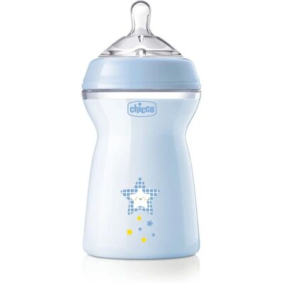 Chicco Natural Feeling Baby Bottle Blau 330ml 6m+ - Baby Bottle Chicco Natural Feeling Baby Bottle Blau 330ml 6m+ - Baby Bottle