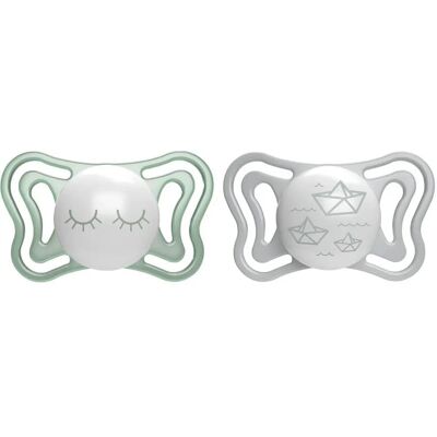 Chicco PhysioForm Light Lumi - Silikonová savička pro 16-36 měsíců Chicco PhysioForm Light Lumi - Silikonová savička pro 16-36 měsíců