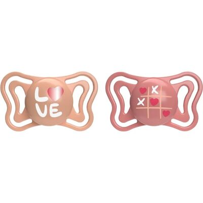 Słodzik PhysioForma Light Chicco - Różowy - Wspiera jamę ustną i oddychanie Słodzik PhysioForma Light Chicco - Różowy - Wspiera jamę ustną i oddychanie