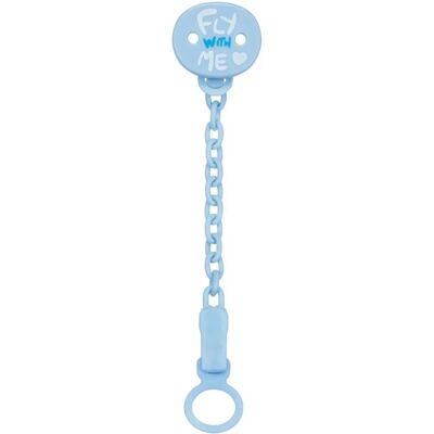 Chicco Blaue Schnullerkette - Immer Griffbereit Chicco Blaue Schnullerkette - Immer Griffbereit