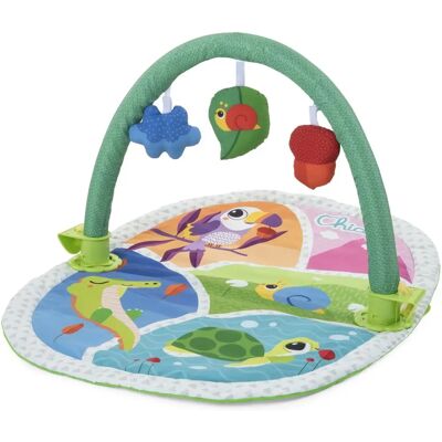 Chicco Baby Gym - 3-in-1 Aktivitäts-Spielmatte mit Bogen & Kinderbett-Panel Chicco Baby Gym - 3-in-1 Aktivitäts-Spielmatte mit Bogen & Kinderbett-Panel