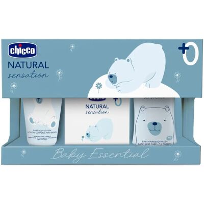 Chicco Natural Sensation Baby Gaveæske - Babypleje Nødvendigheder Chicco Natural Sensation Baby Gaveæske - Babypleje Nødvendigheder