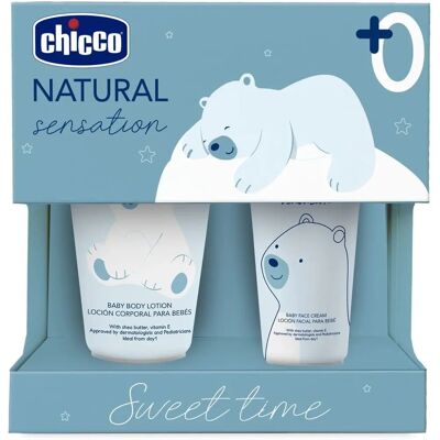 Set Regalo Natural Sensation Sweet Time di Chicco - Set bebé Set Regalo Natural Sensation Sweet Time di Chicco - Set bebé