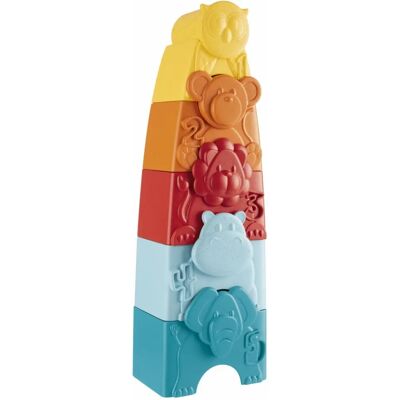 Chicco Eco+ 00011570000000 Lärspel - Djur-torn Chicco Eco+ 00011570000000 Lärspel - Djur-torn