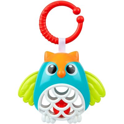 Chicco Hochet - Hibou, Développement Sensoriel, Plastique Souple - Publicité Chicco Hochet - Hibou, Développement Sensoriel, Plastique Souple - Publicité