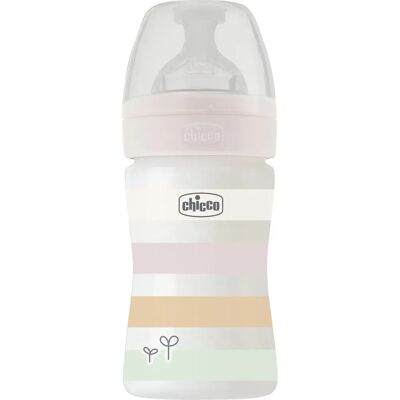 Chicco Biberón de Alimentación con Flujo Lento, 150 ml - Biberón Chicco Biberón de Alimentación con Flujo Lento, 150 ml - Biberón