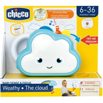 Chicco Weathy The Cloud - Leksak - +6 månader - 17x6x13 cm Chicco Weathy The Cloud - Leksak - +6 månader - 17x6x13 cm