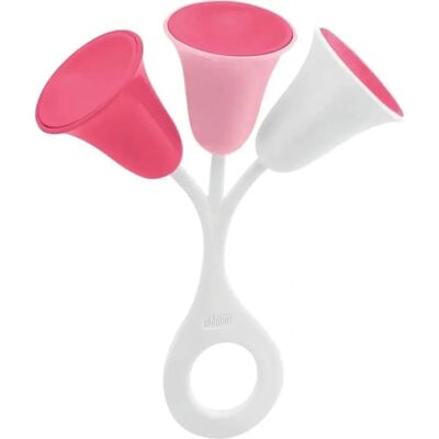 Giocattolo Tulipano Rosa Chicco - Sviluppo Sensoriale e Presa Facile Giocattolo Tulipano Rosa Chicco - Sviluppo Sensoriale e Presa Facile